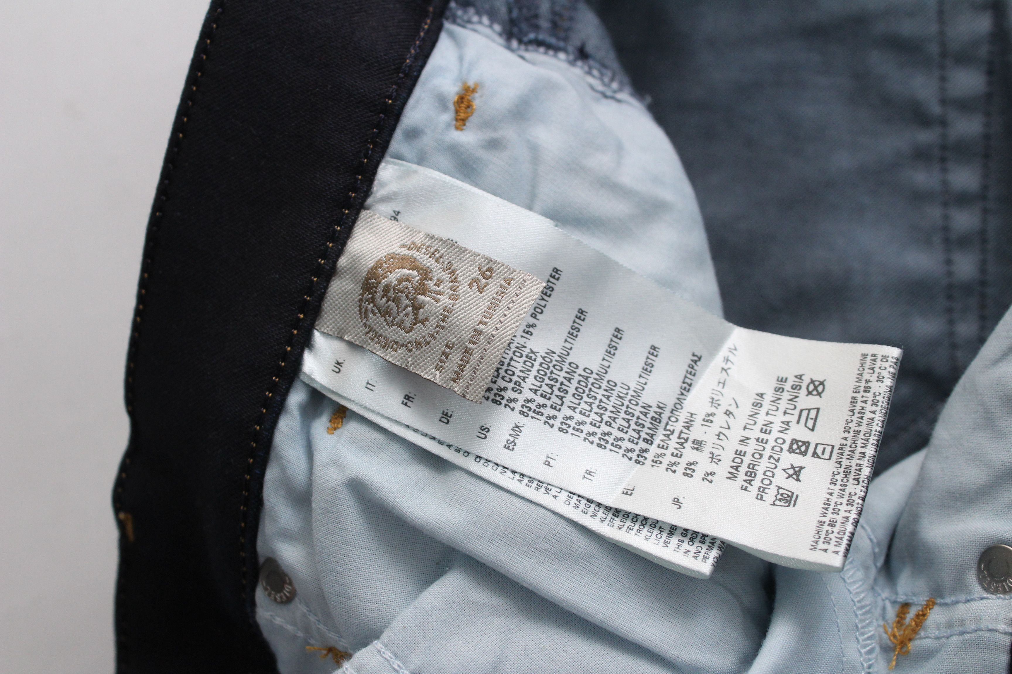 Diesel Diesel Jeans New 26/32 Vintage Rare Hype Size 26" / US 2 / IT 38 - 8 Thumbnail