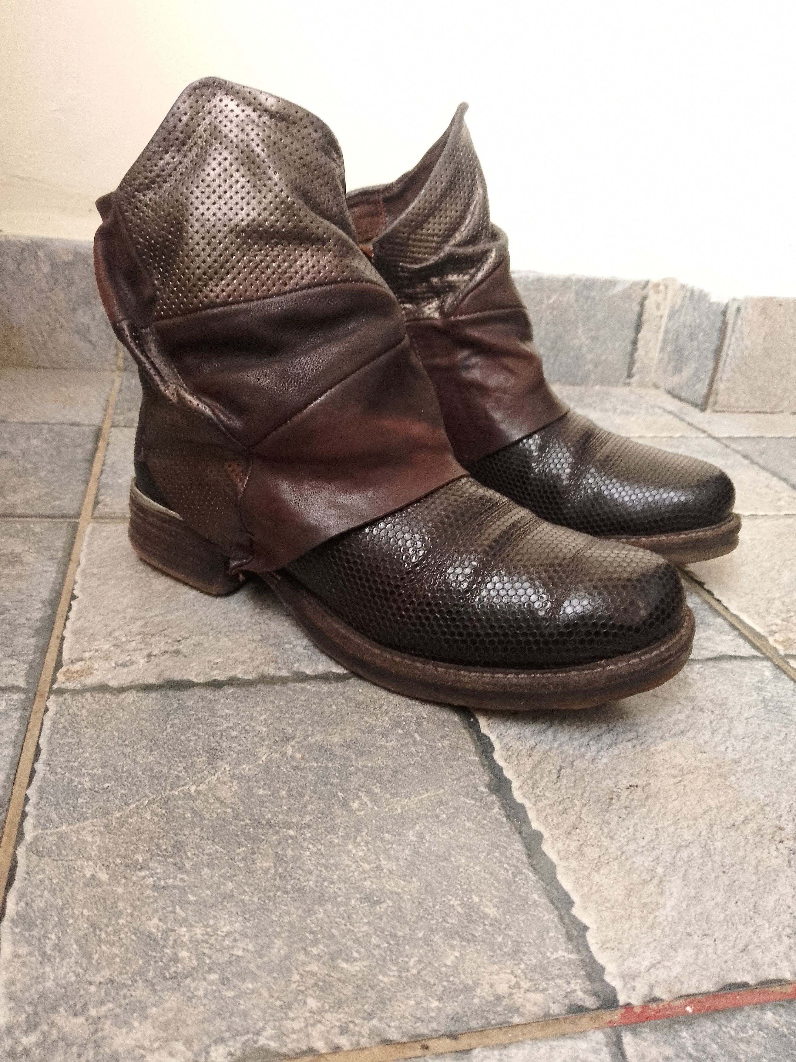 A.S.98 SAINT METAL BOOTS Size US 8 / IT 38 - 2 Thumbnail