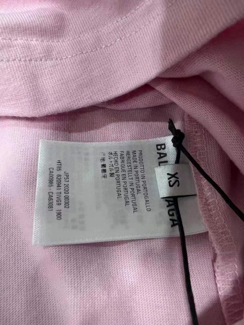Balenciaga Balenciaga Crew Letter Logo Printed Short Sleeve Size US XS / EU 42 / 0 - 6 Thumbnail