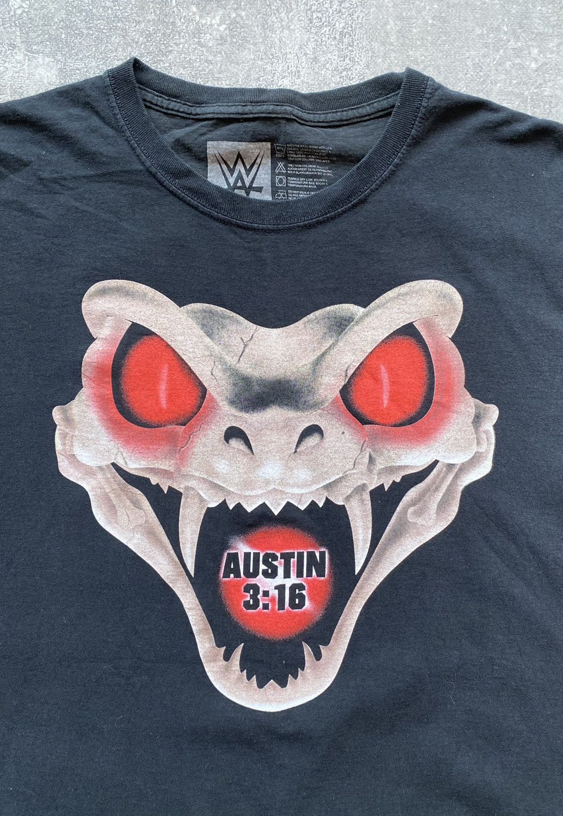 Vintage STONE COLD STEVE AUSTIN VIPER 3:16 T-SHIRT Size US XL / EU 56 / 4 - 3 Thumbnail