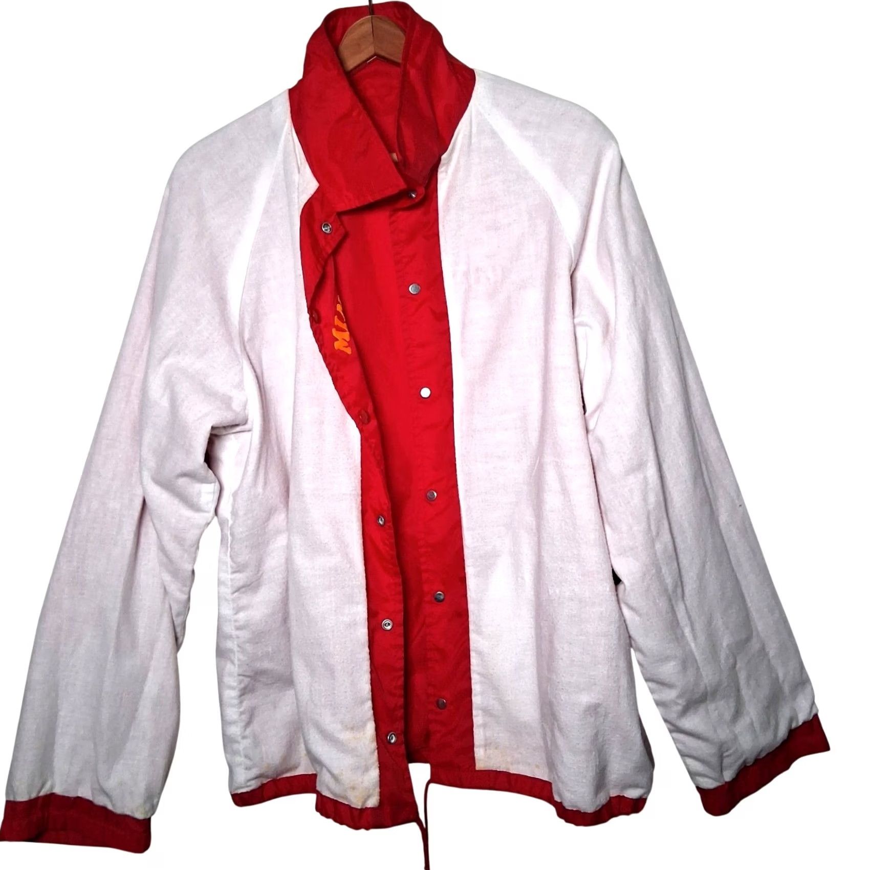 Vintage VINTAGE MINE Jacket Men L Red Snap Nylon Softshell Workwear CCCC DAN WINDJACKET Snaps Coal Mine Resuce COAL MINE 2010s Mens Size US L / EU 52-54 / 3 - 5 Thumbnail