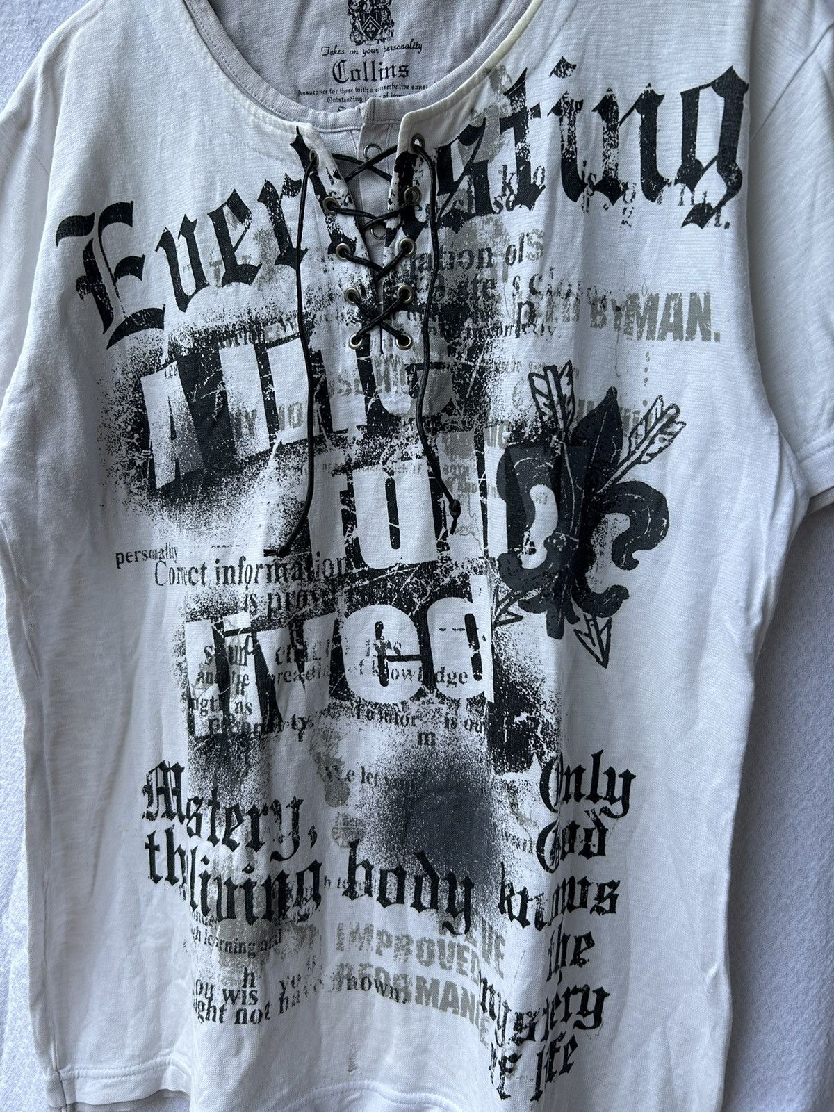 Hysteric Glamour Collins poem laces ifsixwasnine punk style Size US L / EU 52-54 / 3 - 3 Thumbnail