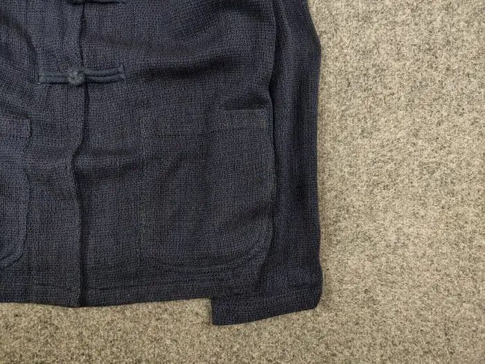 Japanese Brand Vintage 90's Japanese Blue Cotton Pocket overshirt Jacket Size US M / EU 48-50 / 2 - 12 Thumbnail