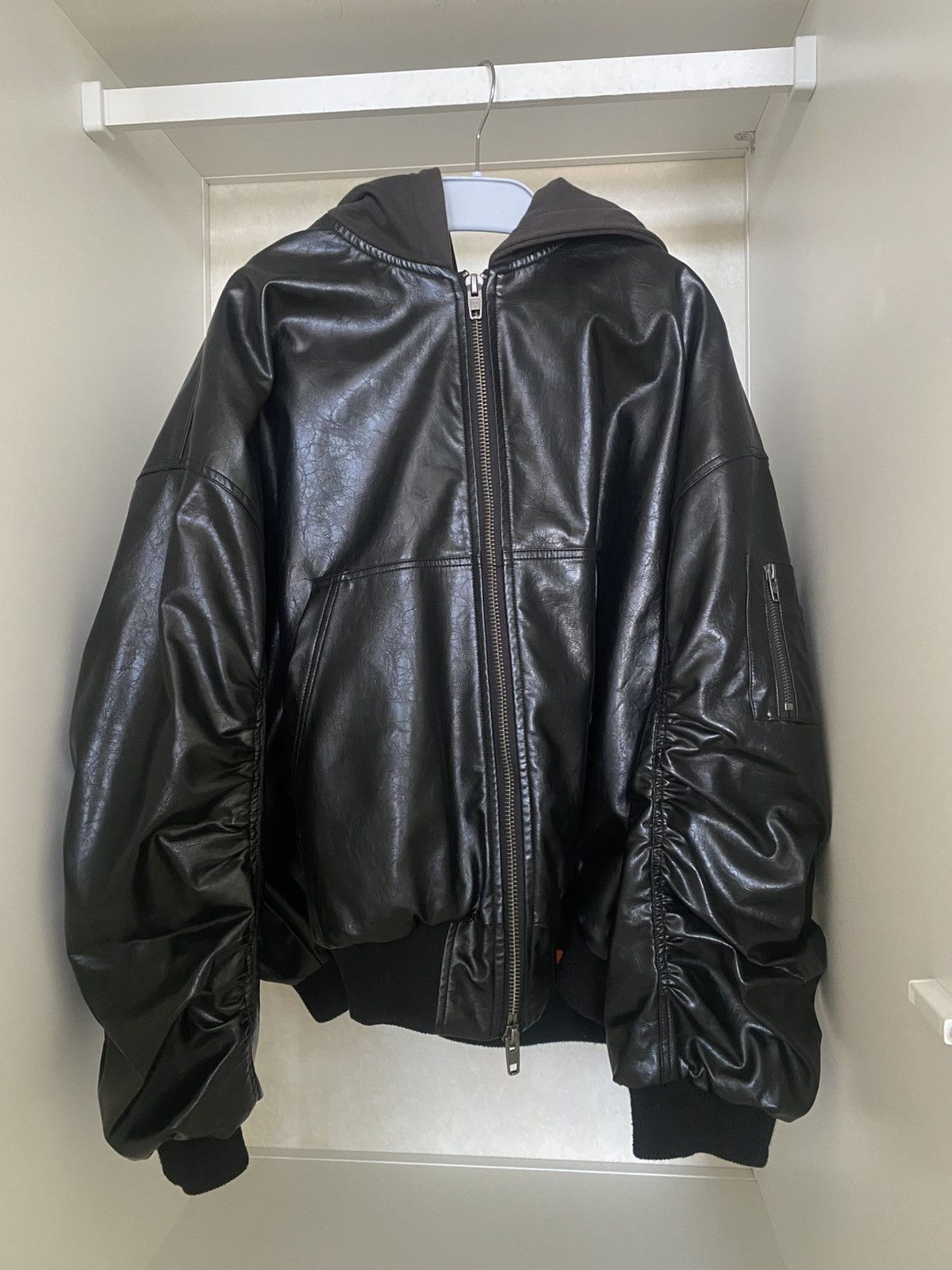 Other leather bomber jacket Size US XL / EU 56 / 4 - 6 Thumbnail