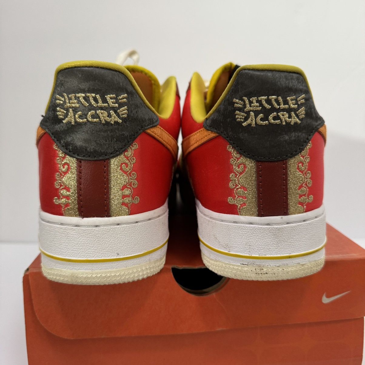 Nike 🔥 Nike Air Force 1 ’07 PRM “Habanero Red / Light Curry” Size US 11 / EU 44 - 7 Thumbnail
