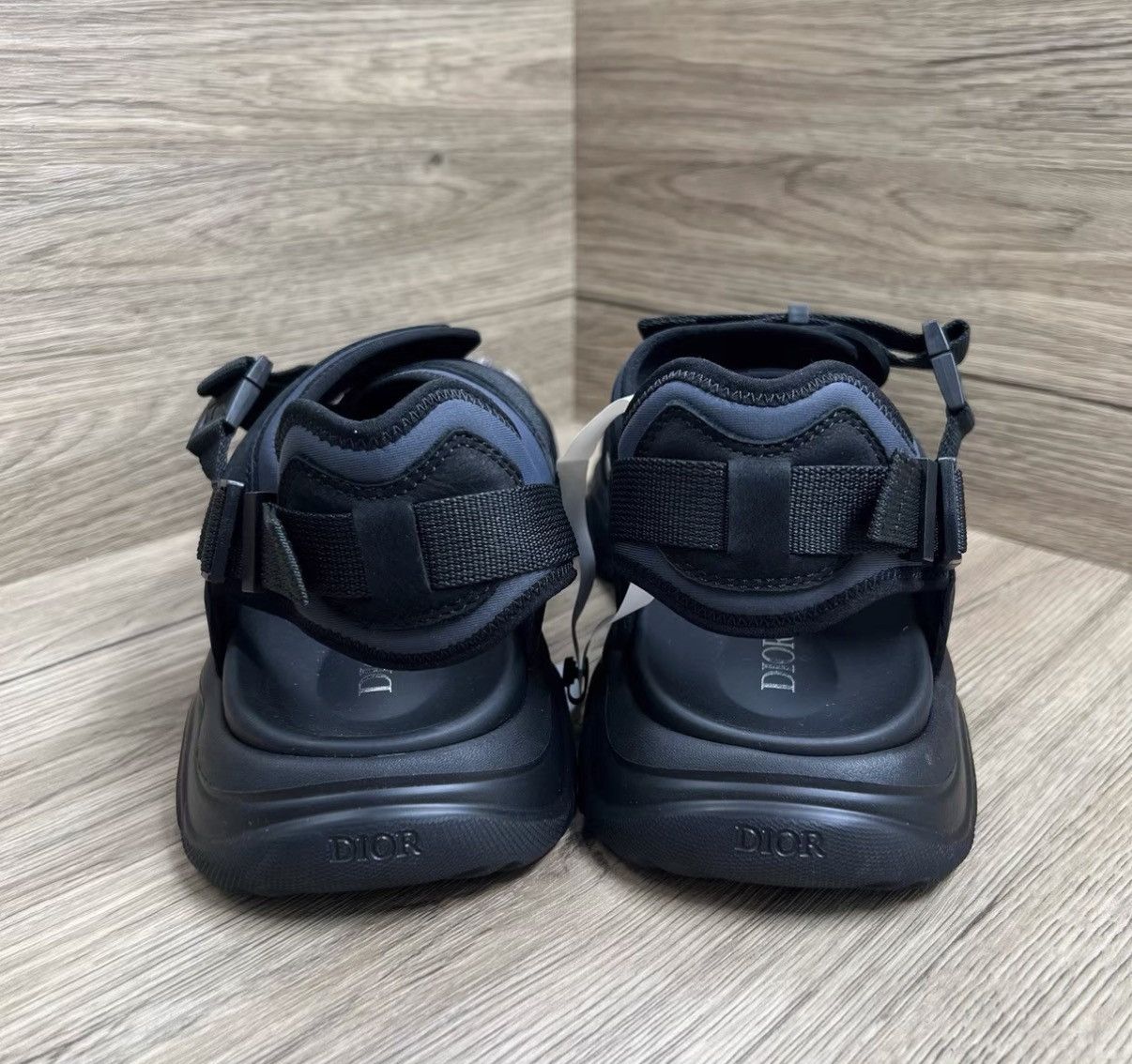 Dior Dior H-Town Black Sandals J41 Size US 8.5 / EU 41-42 - 4 Thumbnail