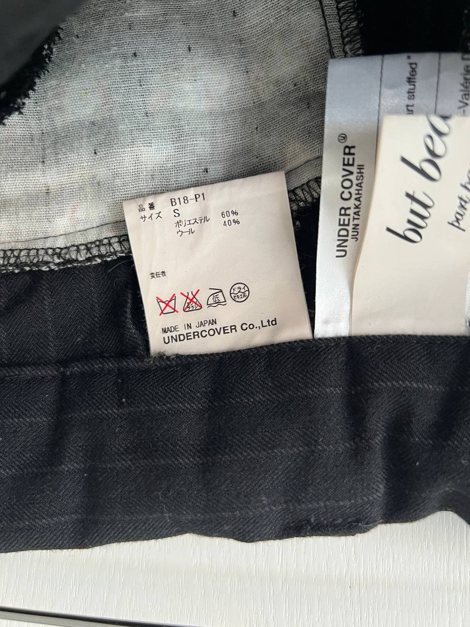 Undercover AW04 Undercover But Beautiful Pinstripe Multi Button Pants Size US 28 / EU 44 - 10 Thumbnail