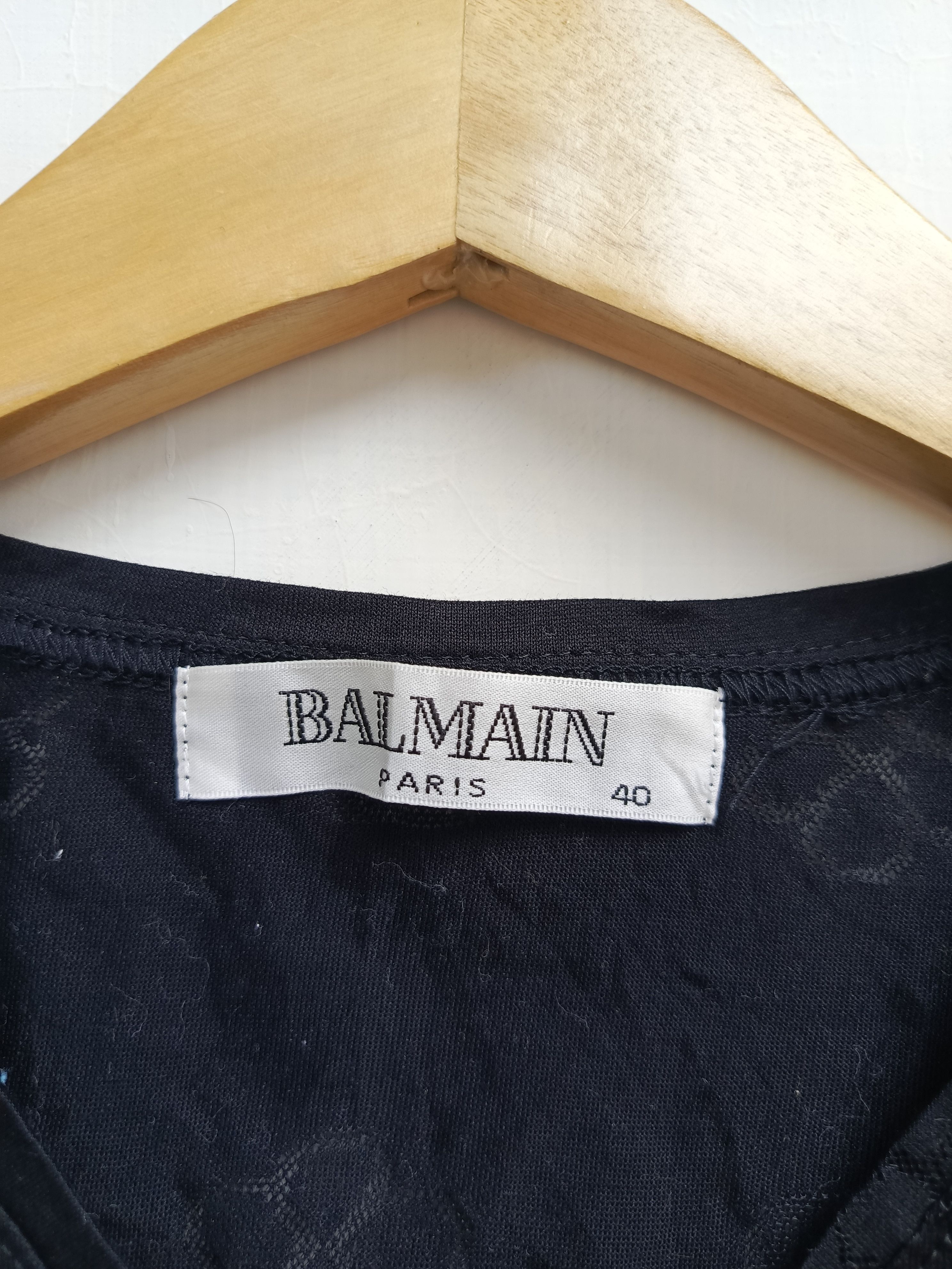 Balmain Balmain Paris short sleeve tshirt Size S / US 4 / IT 40 - 6 Thumbnail