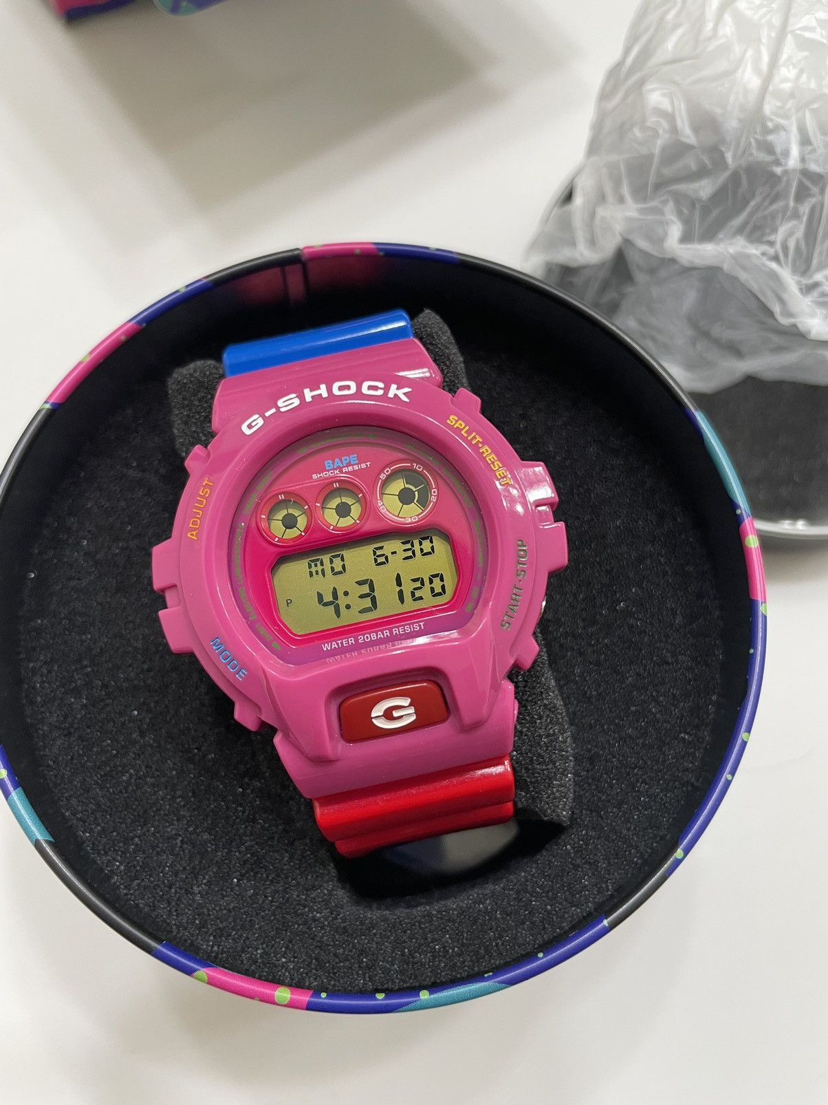 Bape × G Shock × Kid Cudi Bape g-shock x kid cudi watch Size ONE SIZE - 5 Thumbnail