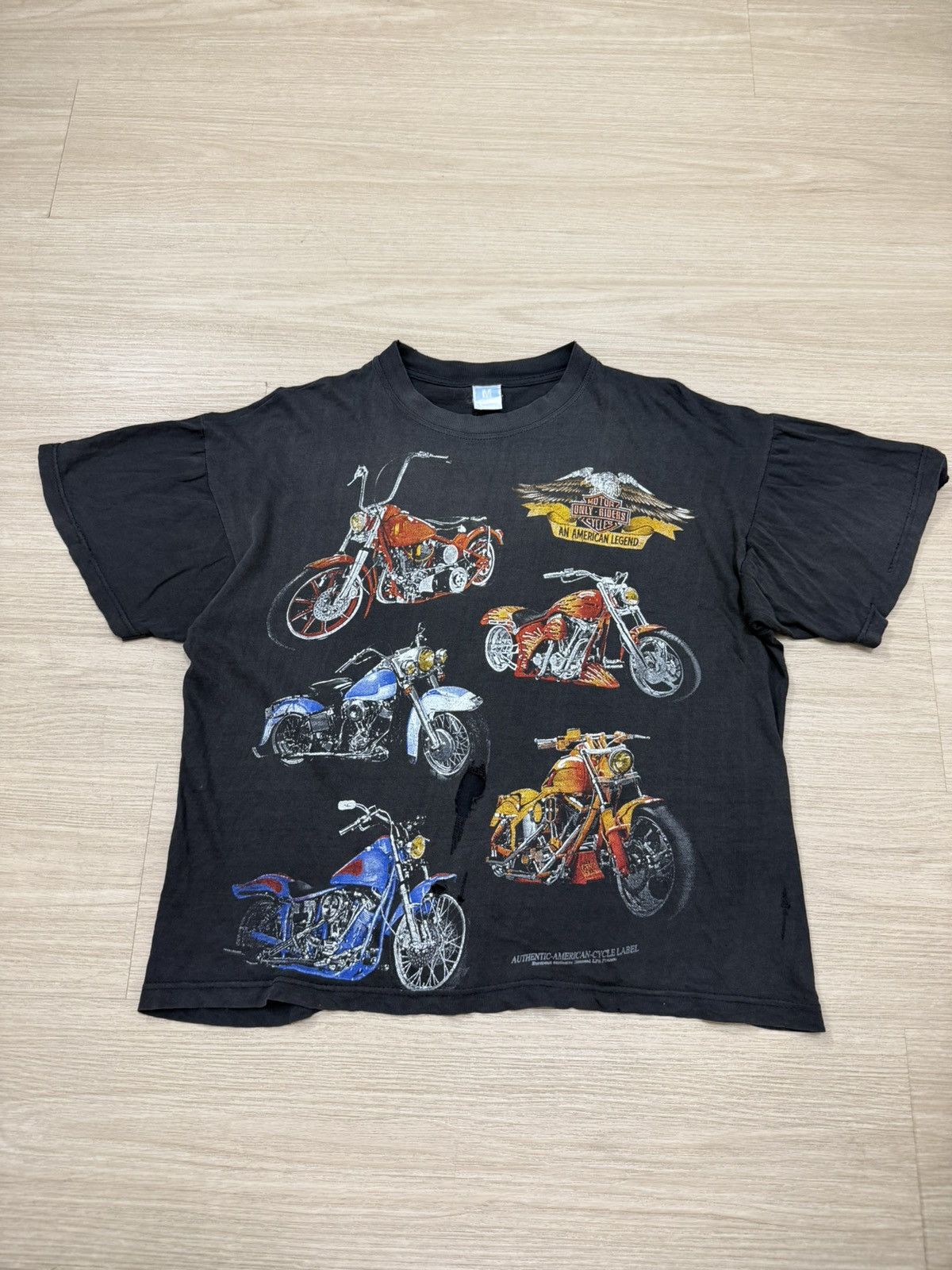 Other Vintage 90s harley davidson tee Size US M / EU 48-50 / 2 - 1 Thumbnail