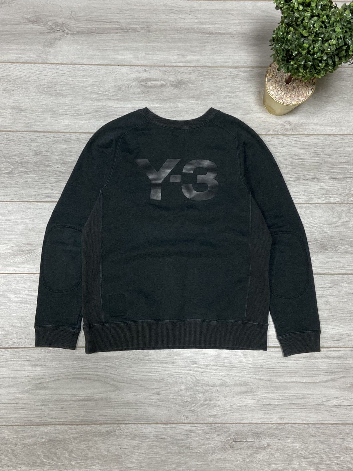 Yohji Yamamoto Y-3 Yohji Yamamoto x Adidas vintage big logo sweatshirt Size US M / EU 48-50 / 2 - 1 Thumbnail