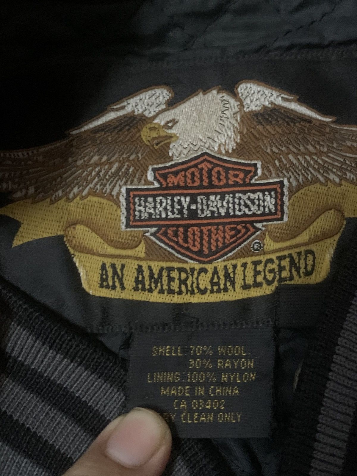Harley Davidson Harley Davidson Rare Printed Design Heavy Jacket Size US S / EU 44-46 / 1 - 5 Thumbnail