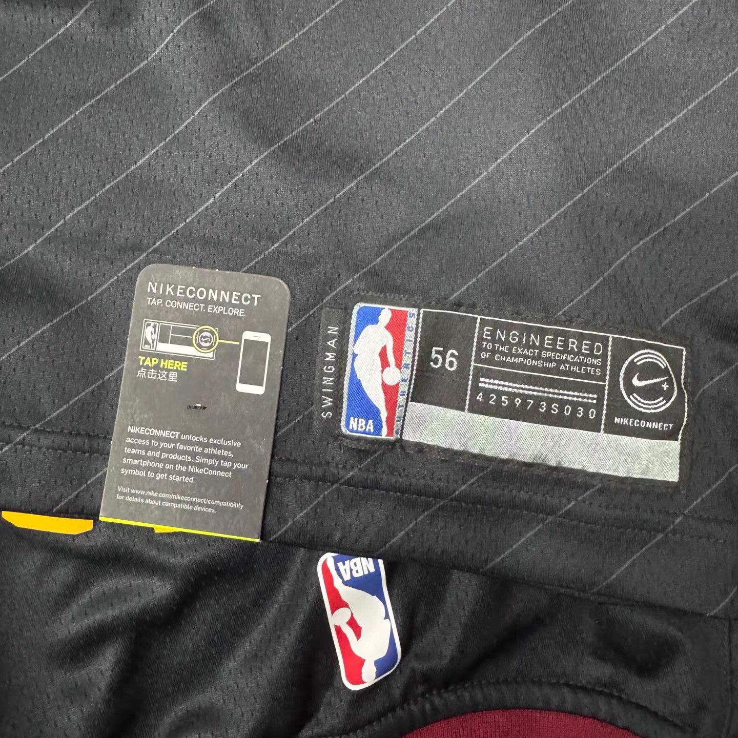NBA LeBron James NBACleveland Cavaliers Fan Edition Jersey Q10 Size US XXL / EU 58 / 5 - 2 Thumbnail