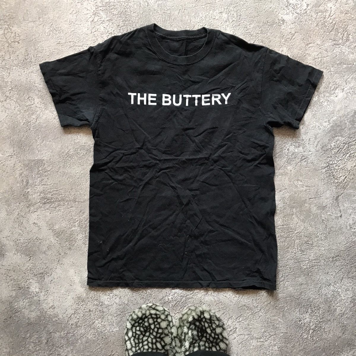 Band Tees VINTAGE ADULT BUTTERY SLOGAN FUNNY TEE Y2K Size US M / EU 48-50 / 2 - 1 Thumbnail