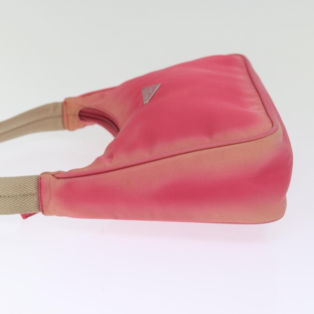 Prada PRADA Hand Bag Nylon Pink Size ONE SIZE - 4 Thumbnail