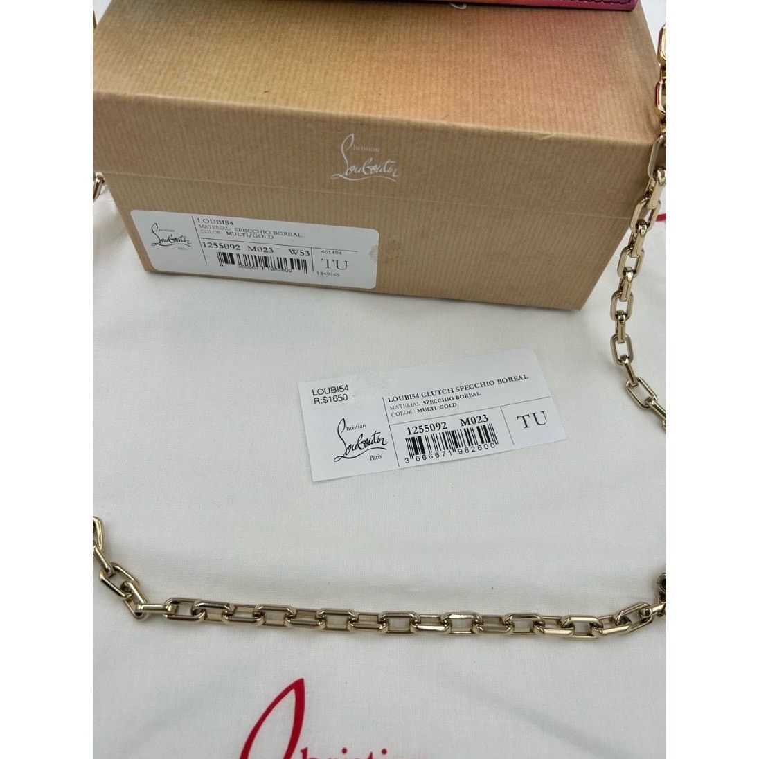 Christian Louboutin Christian Louboutin LOUBI 54 SPECCIO Crossbody/clutch bag Size ONE SIZE - 5 Thumbnail