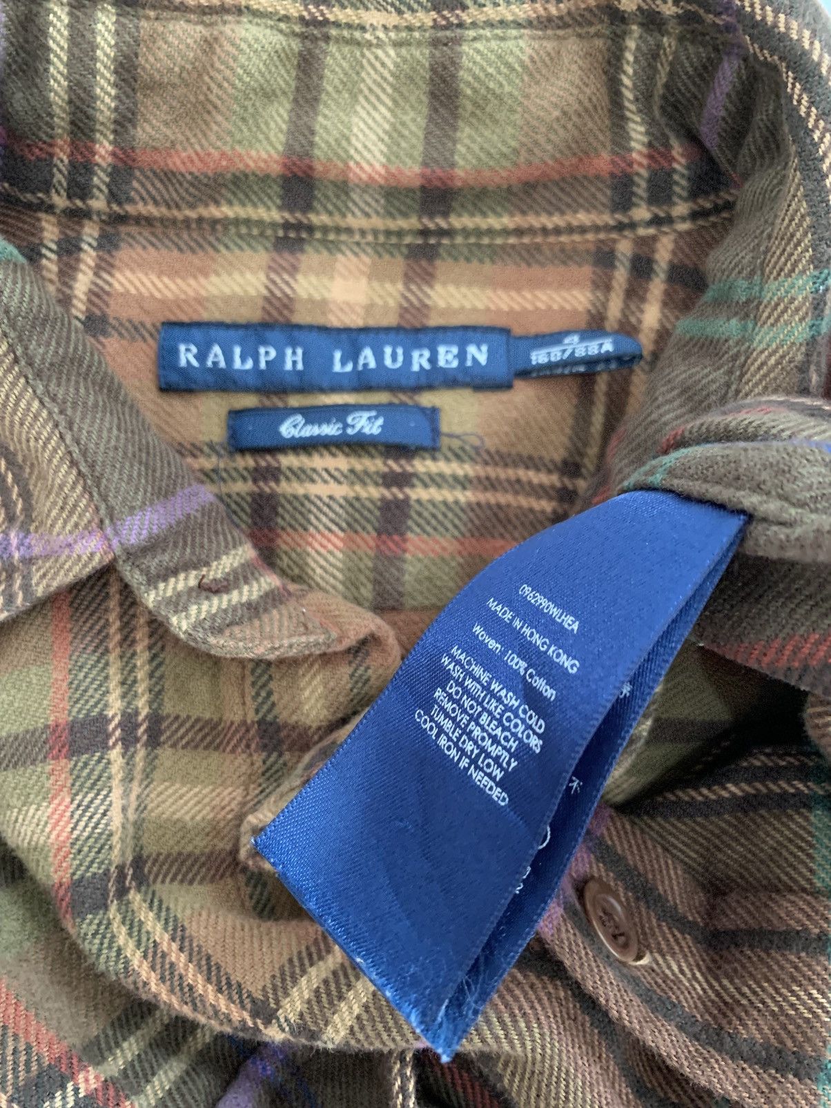 Polo Ralph Lauren Ralph lauren flannel classic fits Size US S / EU 44-46 / 1 - 11 Thumbnail