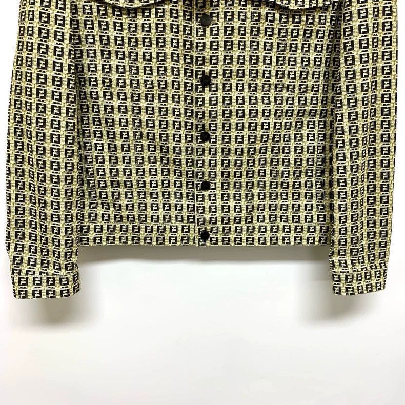 Fendi Fendi AllOver Print Jacket Coat Size 52 Size US L / EU 52-54 / 3 - 6 Thumbnail