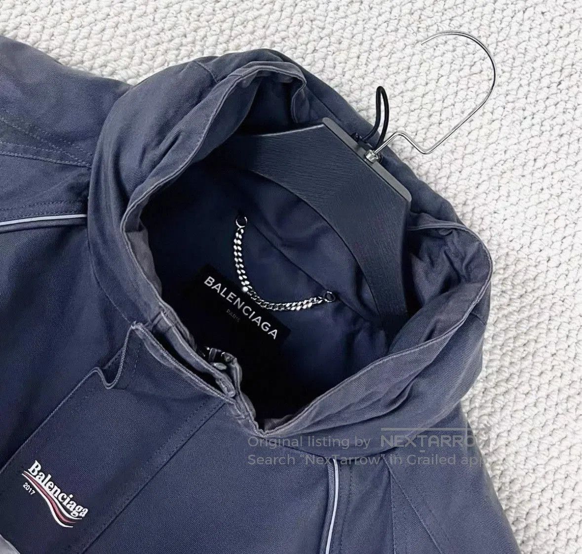 Balenciaga Balenciaga FW21 Solid Zip Parka Coat . Size US S / EU 44-46 / 1 - 3 Thumbnail