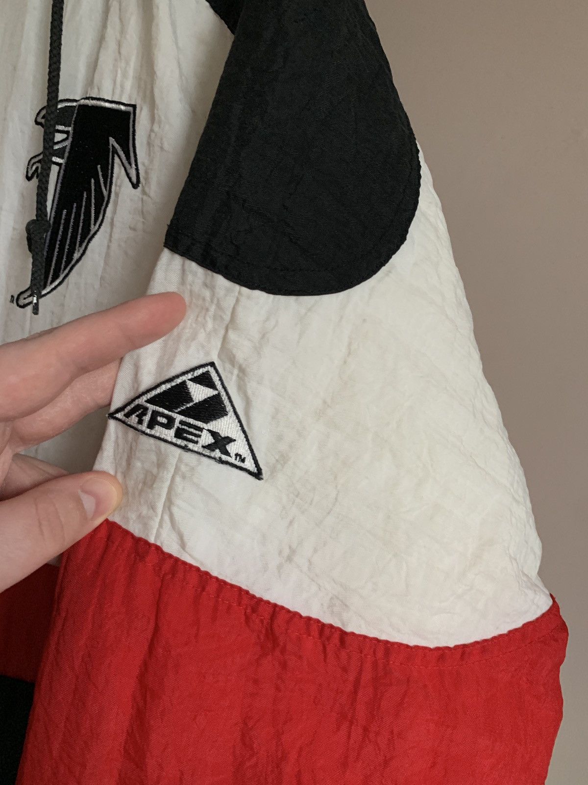 Vintage Atlanta Falcons Vintage Bomber Jacket Pro Line Apex NFL Sz L Size US L / EU 52-54 / 3 - 9 Thumbnail