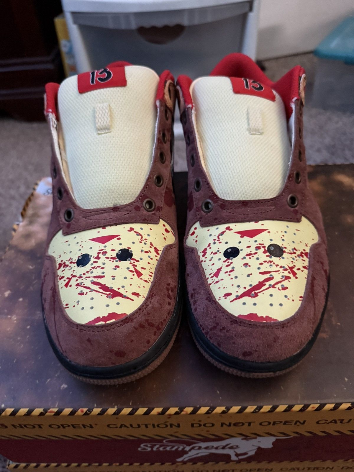 Nike × Nineteenth Letter Jason custom dunks Size US 9 / EU 42 - 3 Thumbnail