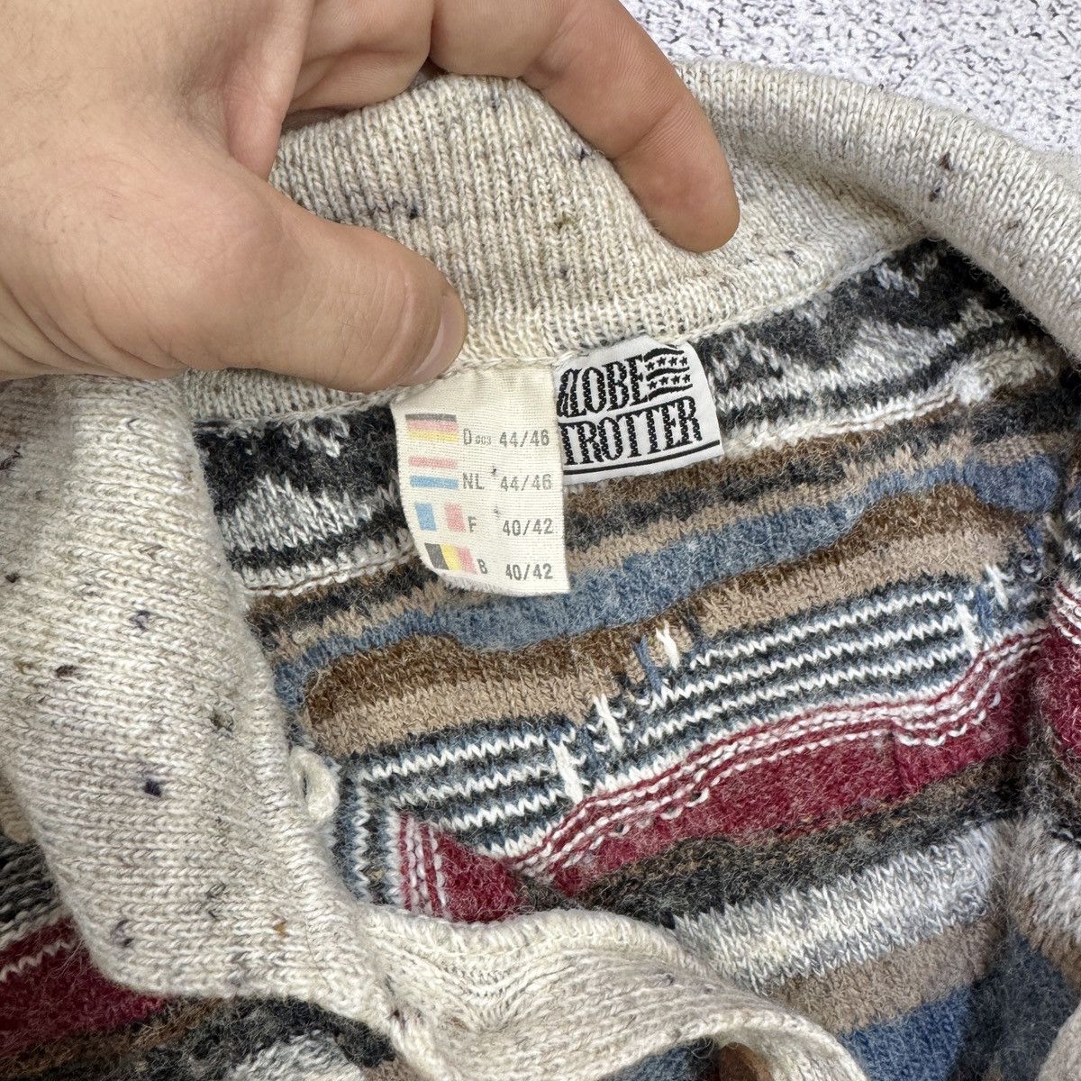 Globe-Trotter Globe-Trotter Italy Vintage Wool Blend Sweater M size Size US M / EU 48-50 / 2 - 7 Thumbnail