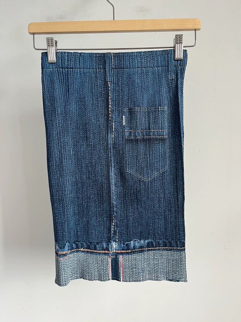 Other Issey Miyake size:3 denim skirt Size 42" / US 20 - 2 Thumbnail
