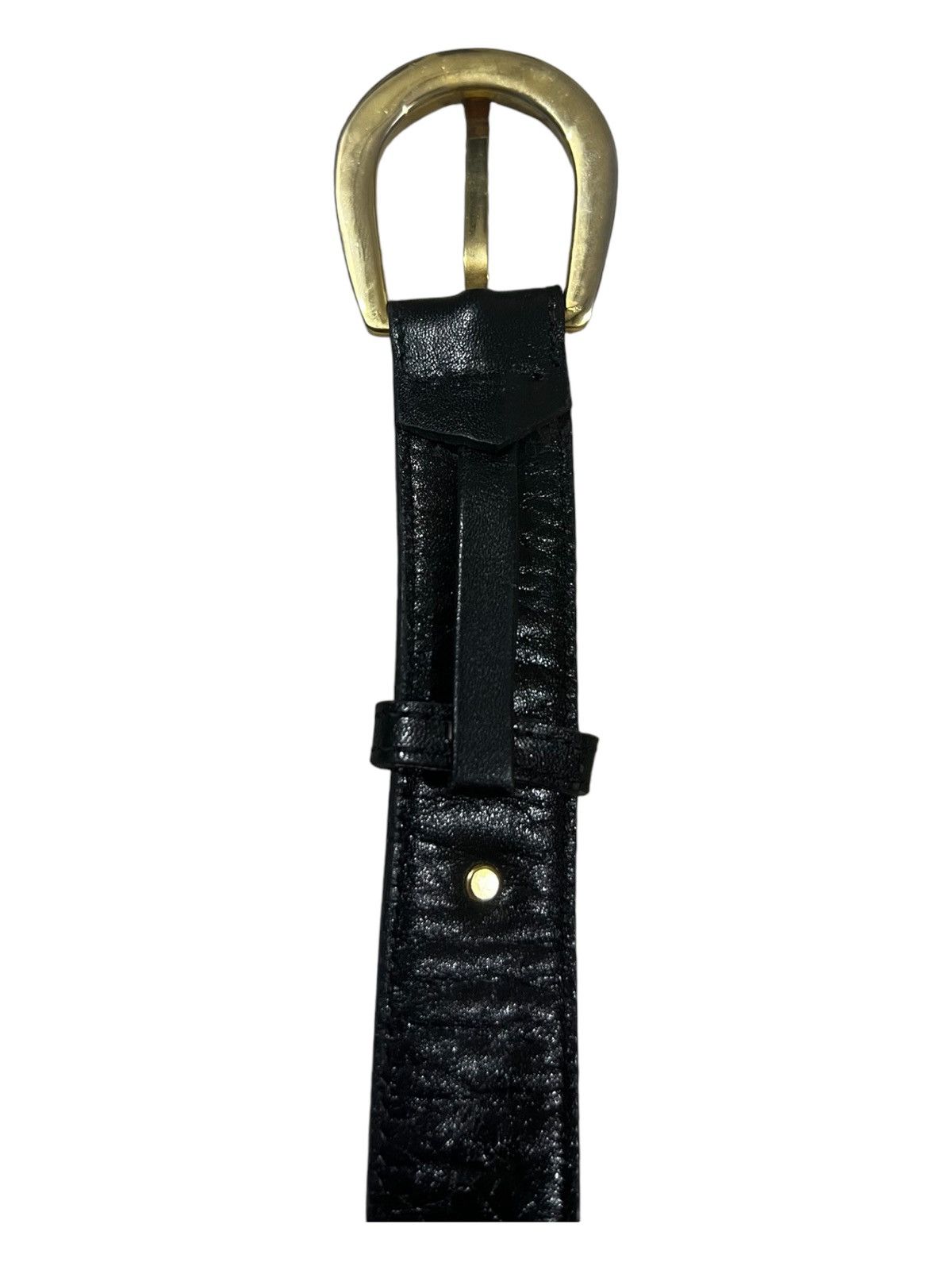 ARCHIVE 1980s Celine Paris Horse Carriage Leather Belt
