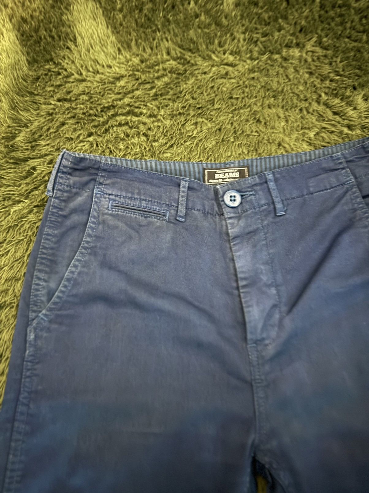 Beams Japan [S] BEAMS JAPAN straight fit chino pants made in japan Size US 30 / EU 46 - 7 Thumbnail