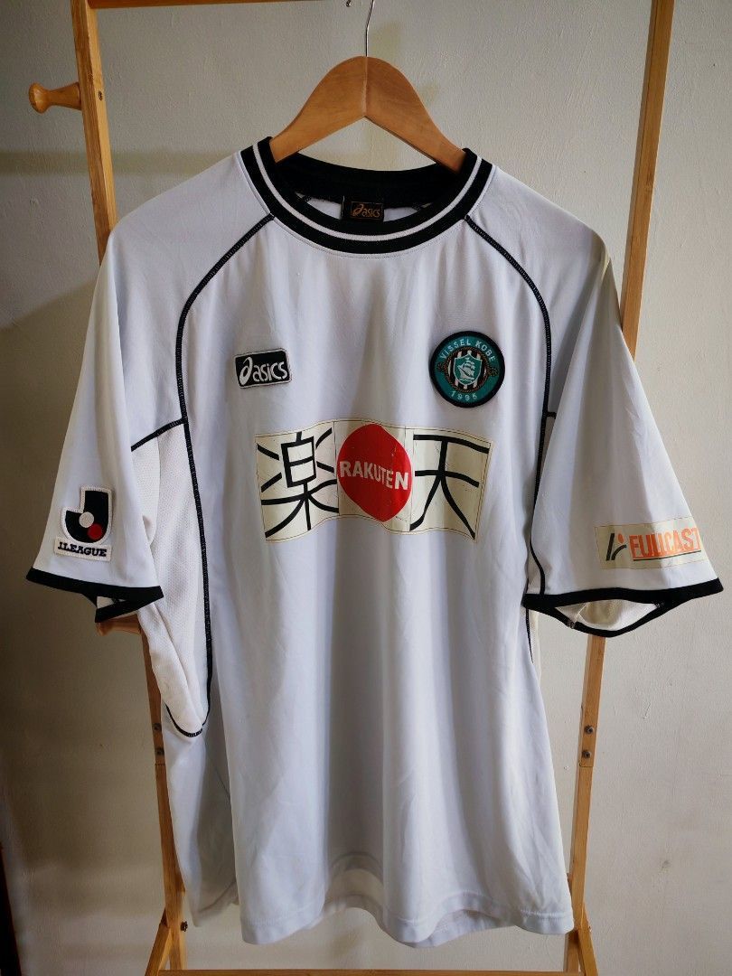 Asics Vintage 2004 Vissel Kobe Away Jersey Asics J-League XL Size US XL / EU 56 / 4 - 1 Thumbnail