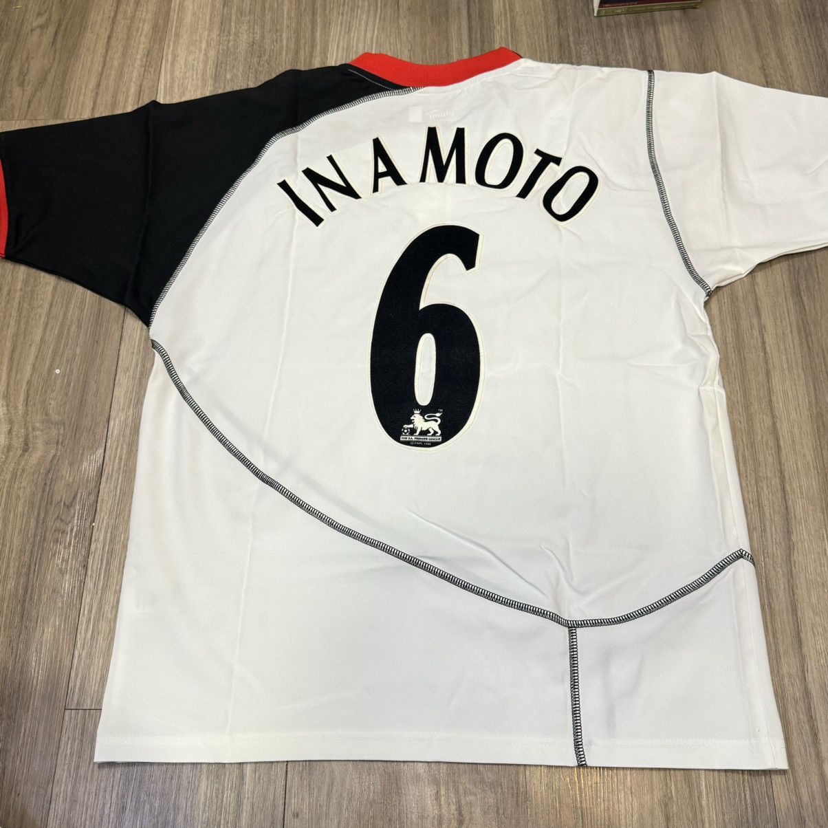 Puma Fulham 03/05 home shirt #6 Inamoto Size US M / EU 48-50 / 2 - 2 Thumbnail
