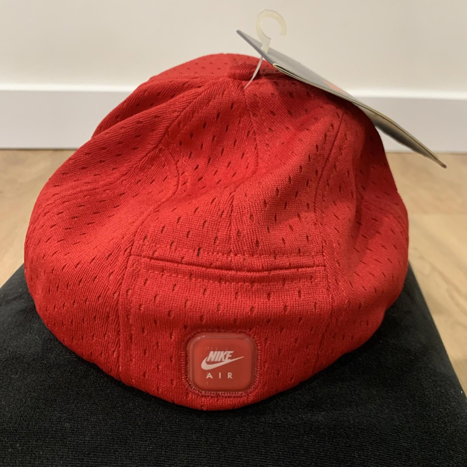 Other Vintage 2004 Nike Air 7 Panel Hat Red White Mesh L/XL NWT Size ONE SIZE - 4 Thumbnail