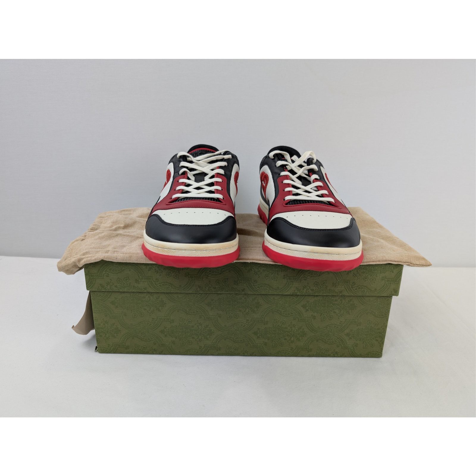 Gucci o1rshd1 Dali Soft Sneakers Leather R.S in Multicolor Size US 12.5 / EU 45-46 - 16 Thumbnail