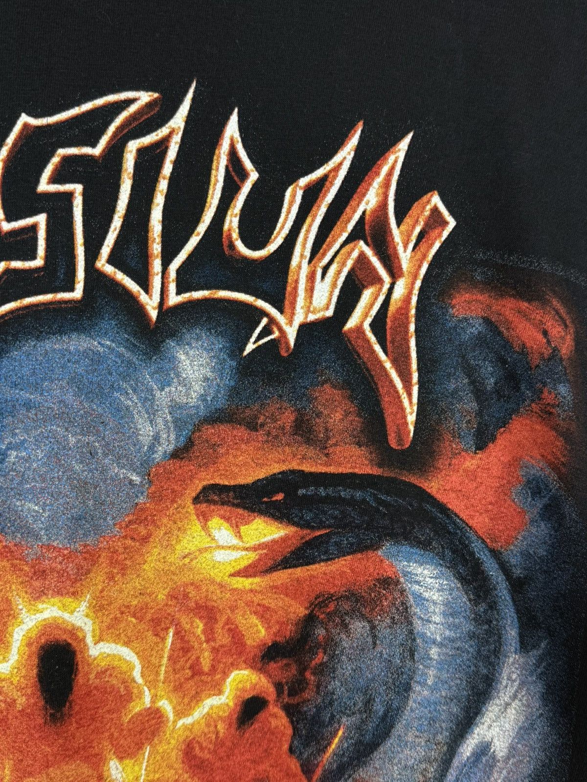 Band Tees Vintage Krisiun Ageless Venomous 2001 Death Metal T-Shirt Size US XL / EU 56 / 4 - 3 Thumbnail