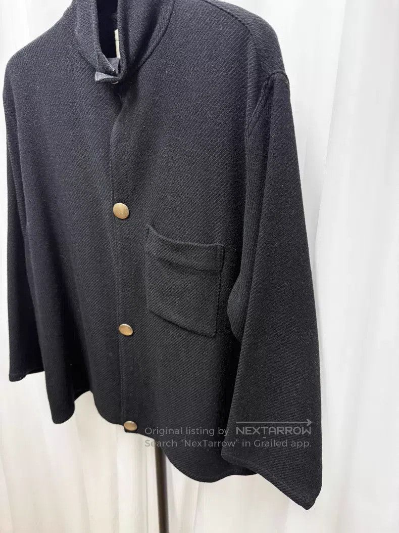 Yohji Yamamoto YOHJI YAMAMOTO Brass Button Single Pocket Jacket Size US M / EU 48-50 / 2 - 2 Thumbnail