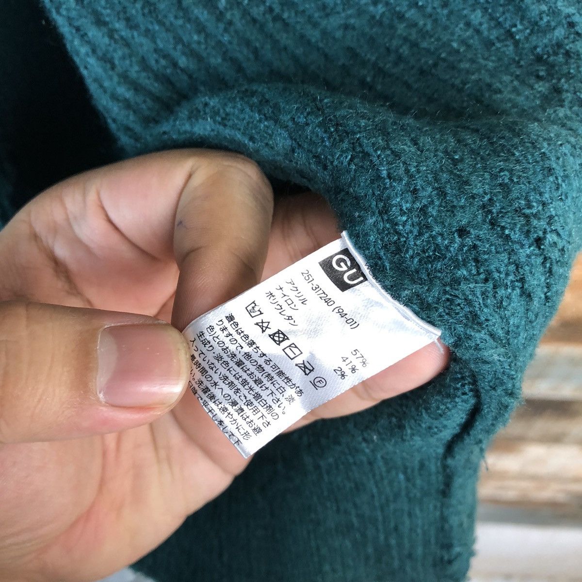 GU GU Green Cardigan Knitwear #A2311 Size L / US 10 / IT 46 - 11 Thumbnail