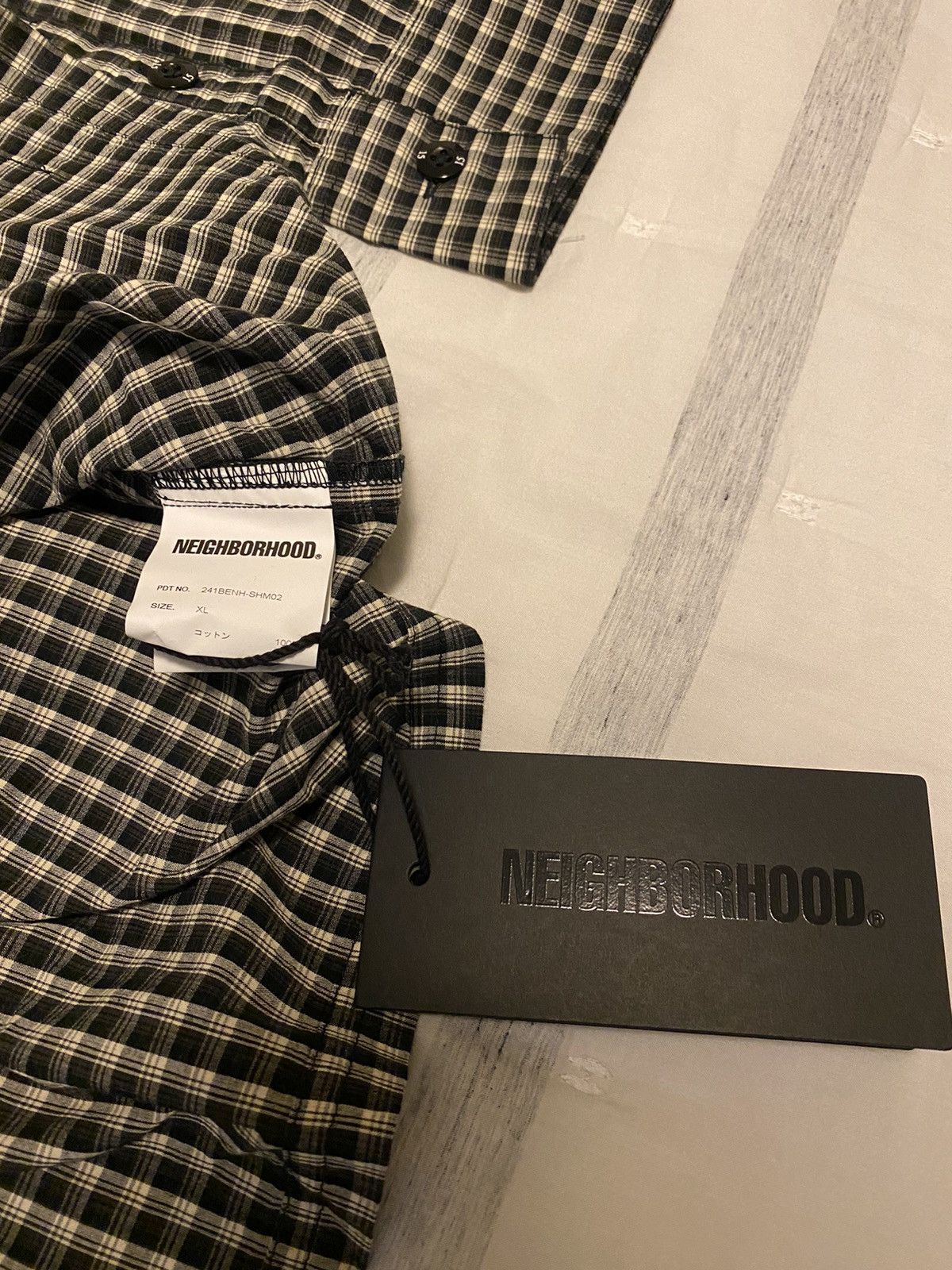 Neighborhood Neighborhood Japan Gingham Hombre Check Shirt XL NWT Size US XL / EU 56 / 4 - 12 Thumbnail