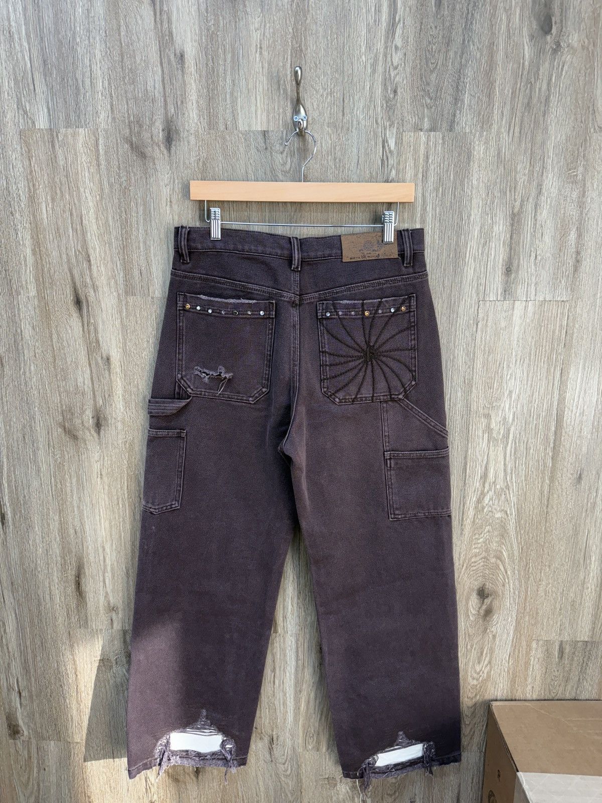 Birth of Royal Child Birth Royal Child Brown Denim Jeans Size US 30 / EU 46 - 5 Thumbnail