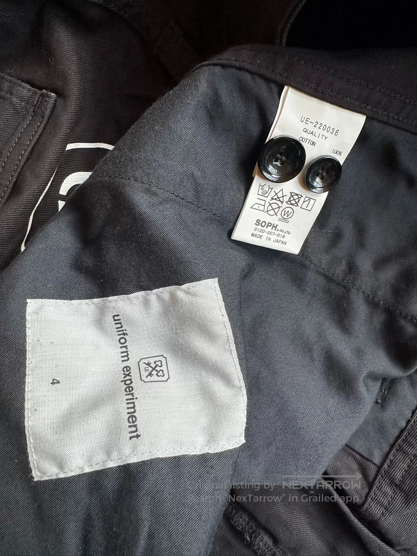 uniform experiment tapered utility pants made in japan. Size US 30 / EU 46 - 5 Thumbnail