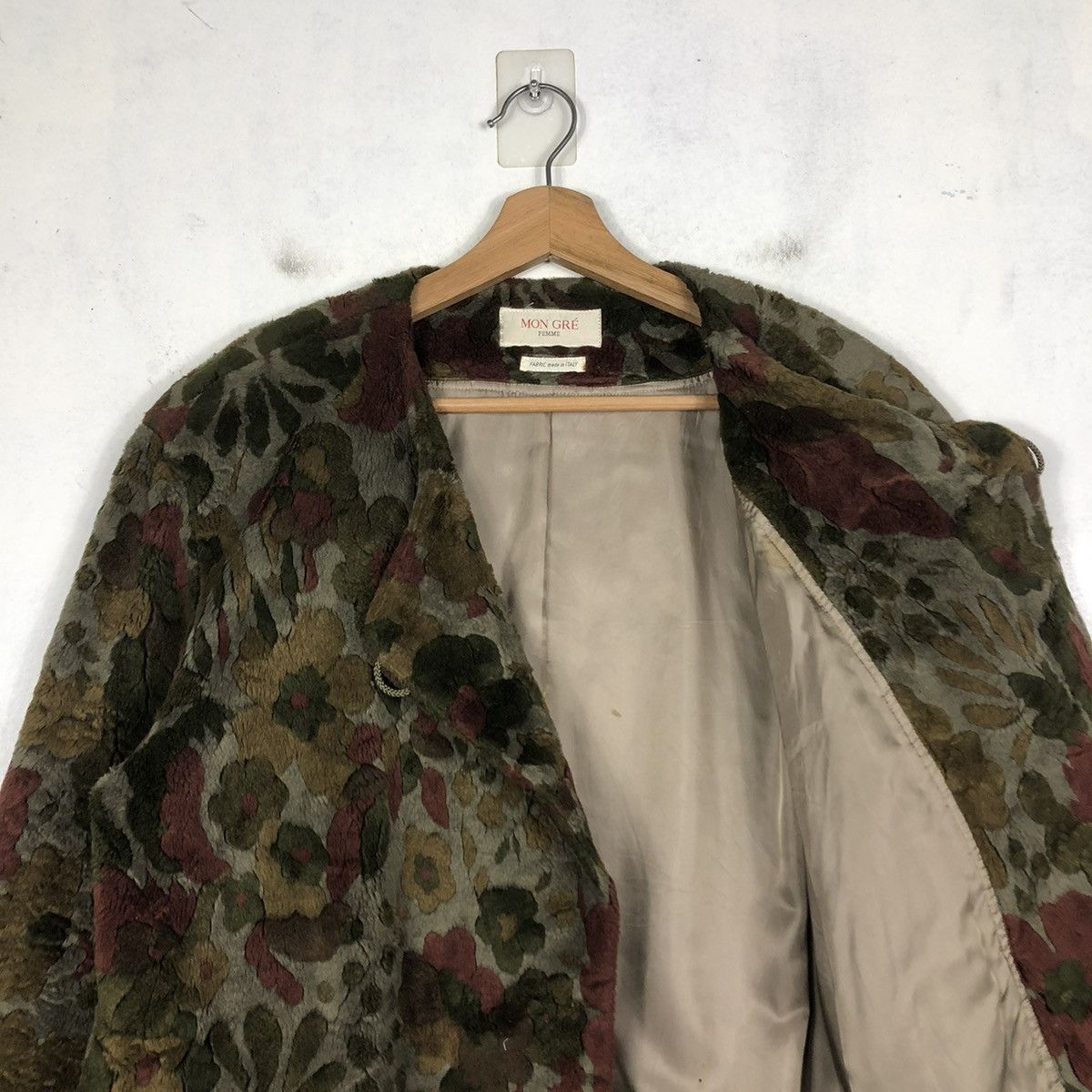 Designer × Japanese Brand × Vintage 📌CROPPED VELVET JACKET MON GRE FEMME ISSEY MIYAKE Size M / US 6-8 / IT 42-44 - 13 Thumbnail