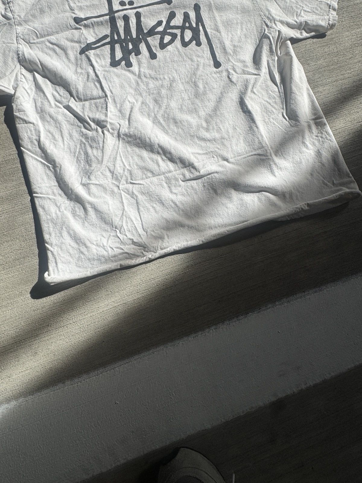 Stussy Basic Stussy white Tee Size US XL / EU 56 / 4 - 3 Thumbnail