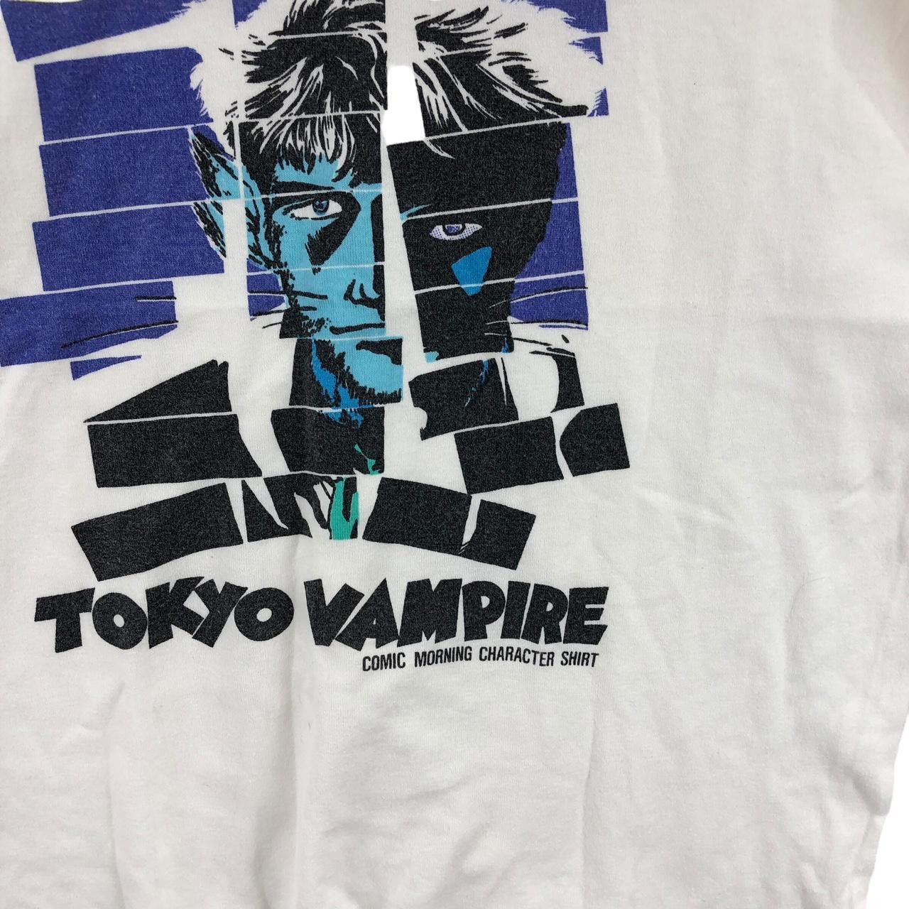 Anime Vintage 1987 TOKYO VAMPIRE MORNING KODANSHA Tee Shirt Anime Size US M / EU 48-50 / 2 - 5 Thumbnail