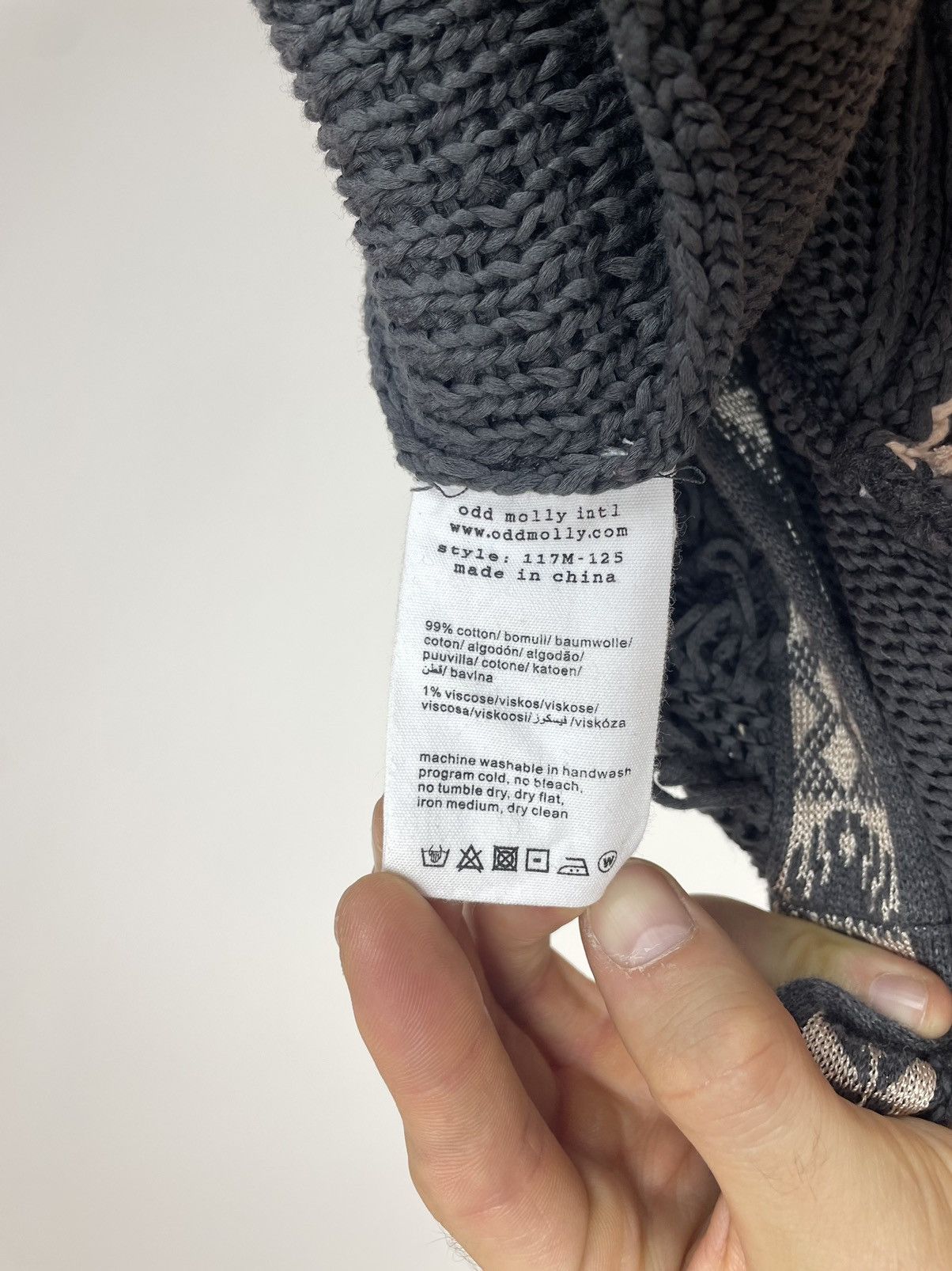 Japanese Brand odd molly cardigan Cozy cotton knit Womens size 0 Size XS / US 0-2 / IT 36-38 - 8 Thumbnail