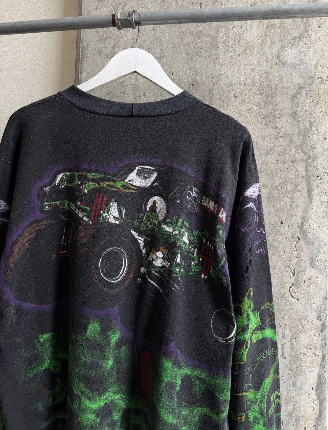 Other 90s Grave Digger Monster Truck Grail Size US XL / EU 56 / 4 - 4 Thumbnail