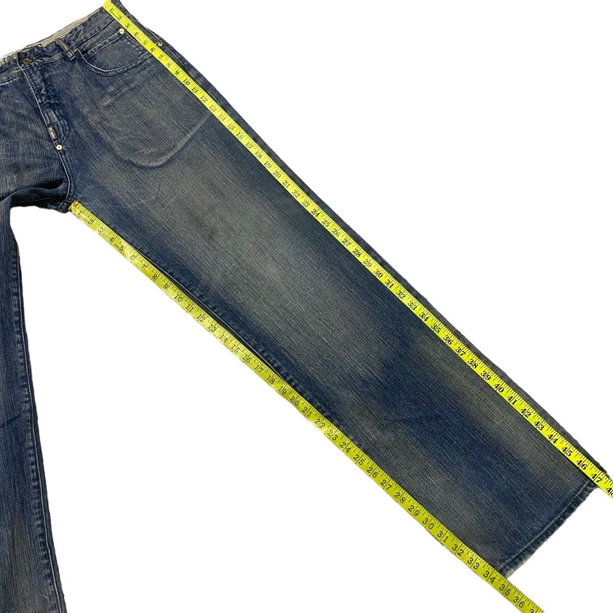 LRG Vintage LRG Denim Baggy Jeans Embroidery Japanese Tea Garden Size US 36 / EU 52 - 21 Thumbnail