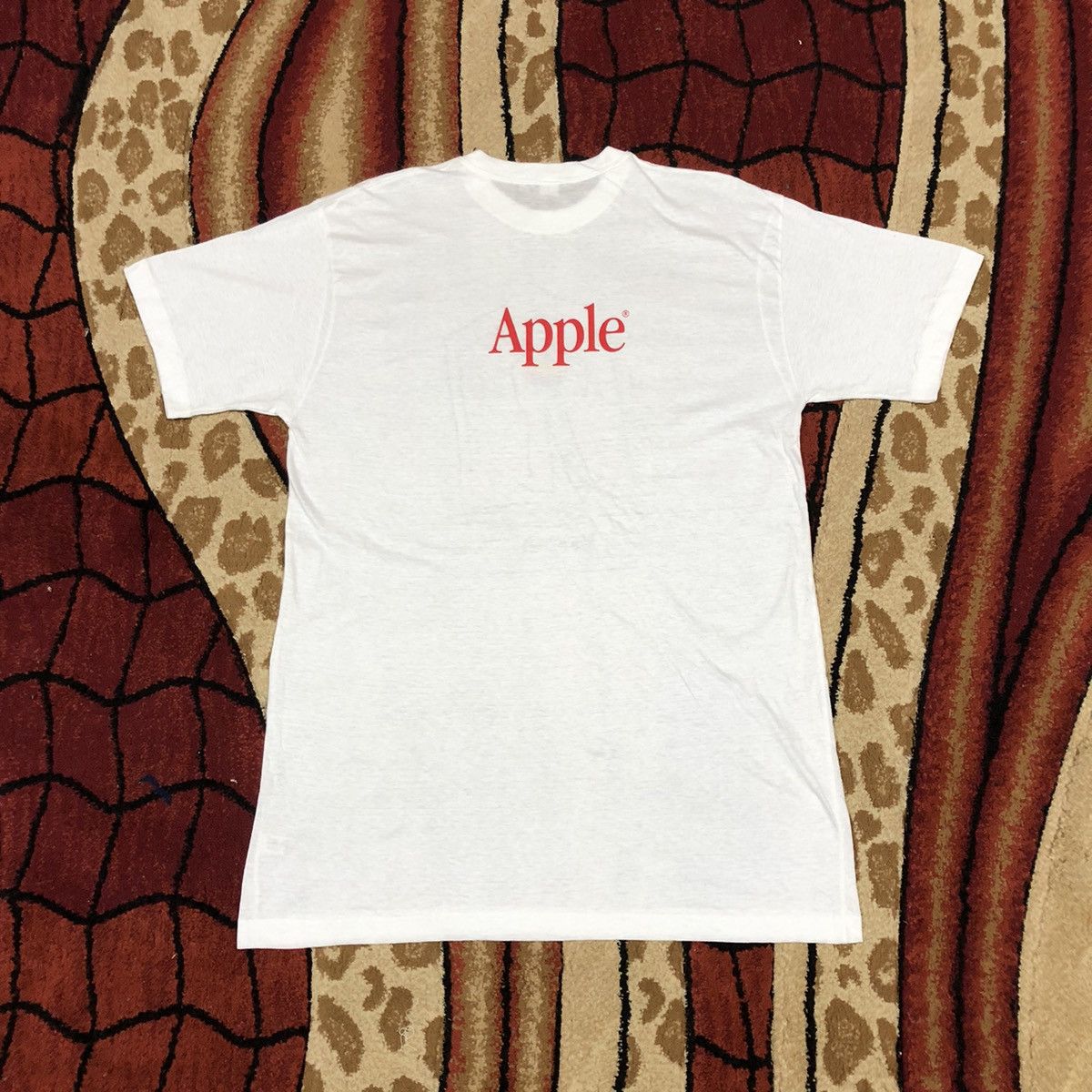 Apple Vintage 80s Apple Macintosh Rare T Shirt Size US L / EU 52-54 / 3 - 3 Thumbnail