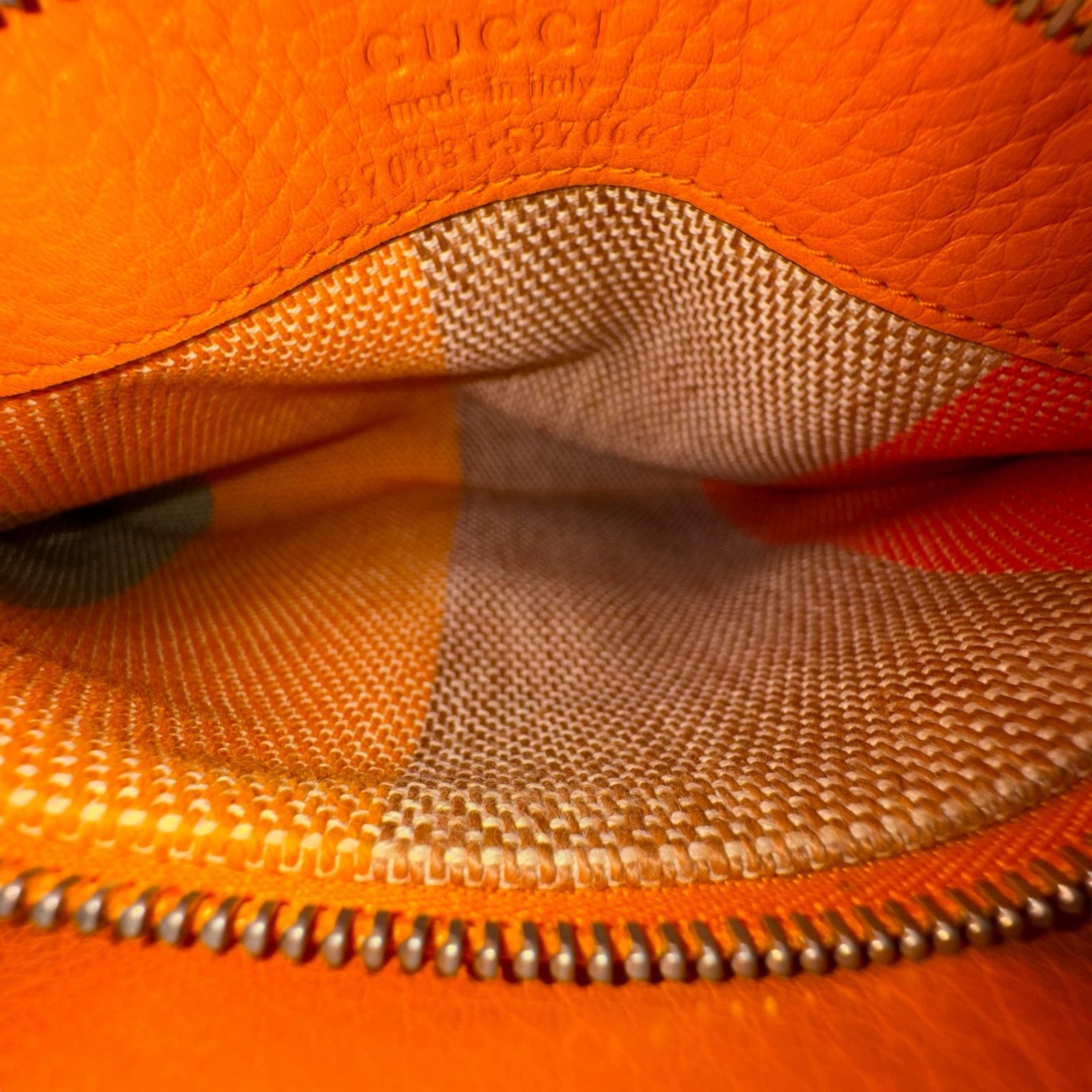 Gucci Gucci Orange Bamboo Two-Way Bag Size ONE SIZE - 10 Thumbnail