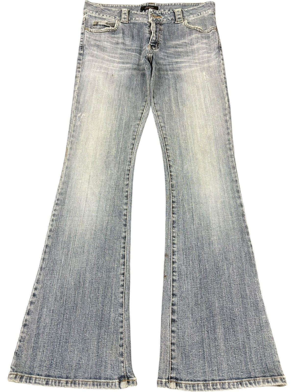 Other Vintage Japanese Oririn Faded Wash Flare Jeans Size 31" - 1 Thumbnail