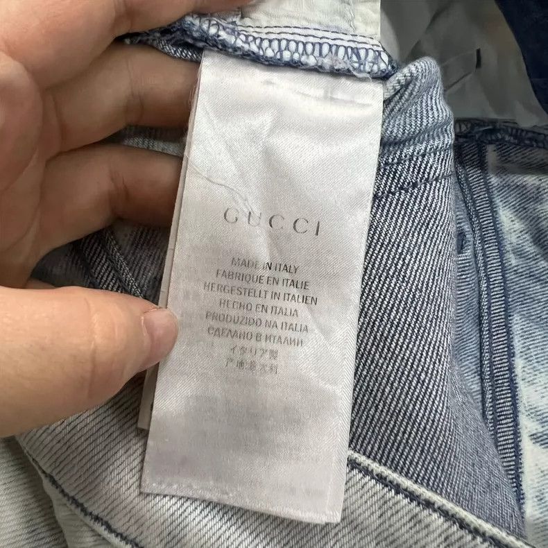Gucci Gucci Washed blue destroys jeans 2502-Nextarrow Size US 36 / EU 52 - 4 Thumbnail