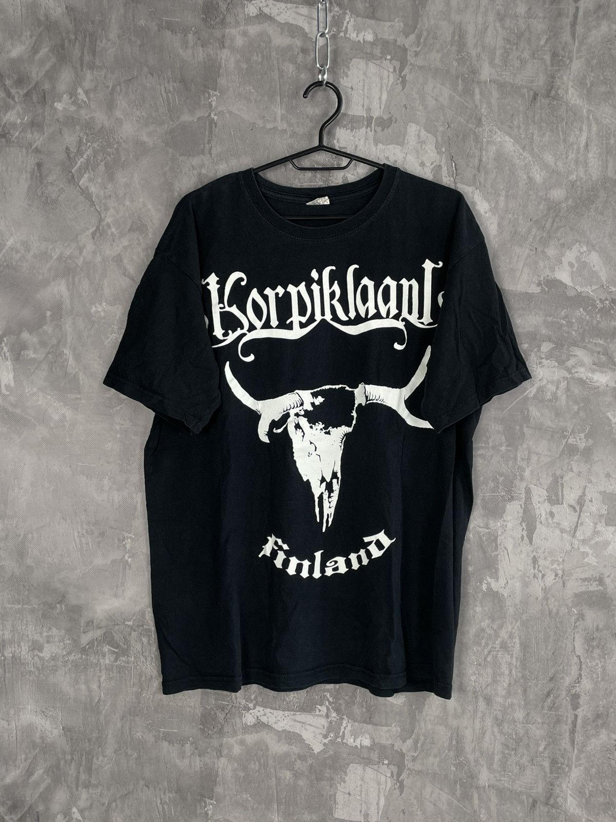 Band Tees × Vintage Vintage Korpiklaani 2009’s Dark Metal Grunge Band T shirt Size US L / EU 52-54 / 3 - 1 Thumbnail